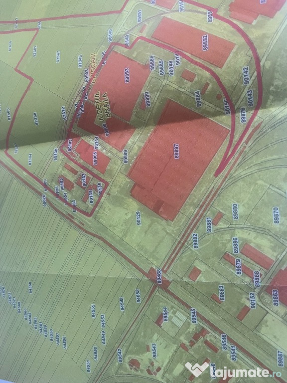 Activ de vanzare la10 km de Municipiul Braila
