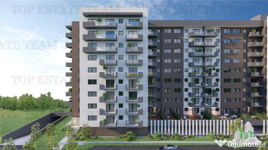 Apartament 3 camere 81.66mp bloc nou, incalzire in pardoseal