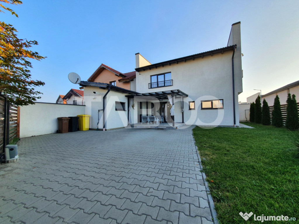 Casa moderna de inchiriat cu 4 camere si curte in Selimbar