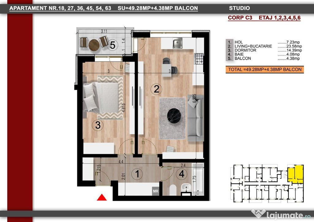 2cam.studio finisat mut.imed/15min metrou Leonida sau Ber...