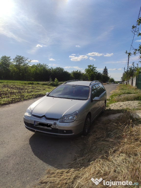 Vând sau schimb Citroen C5 break , 1.6 diesel , an 2008