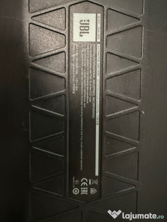 Vand amplificator JBL-club4505