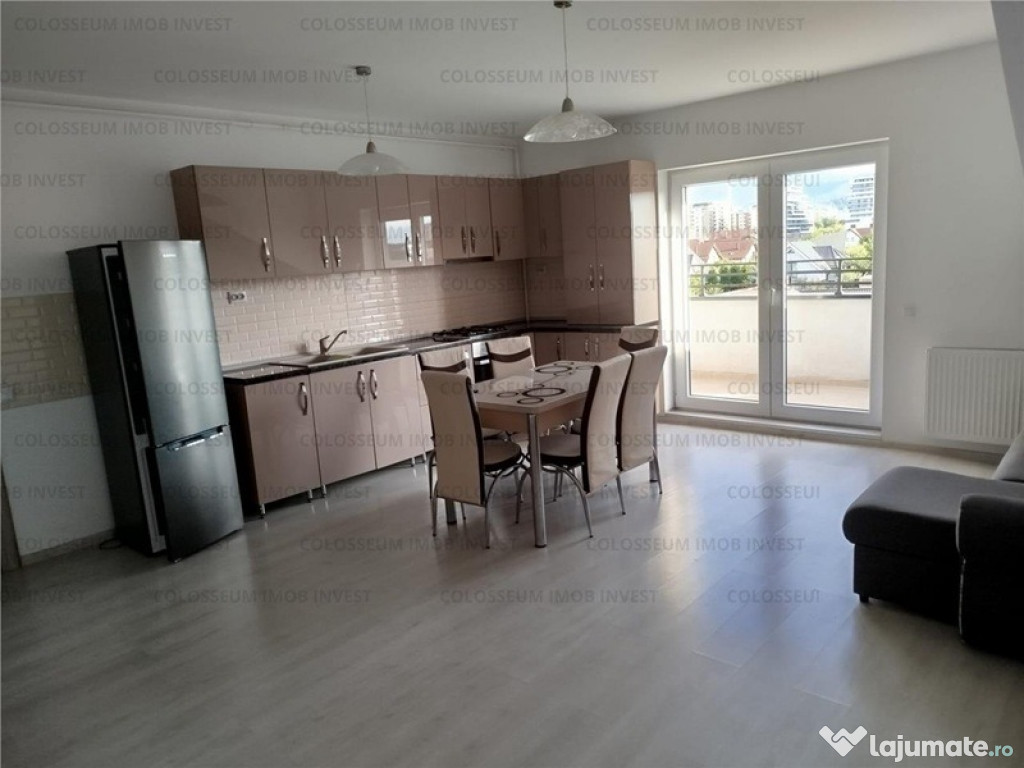 COLOSSEUM: Apartament 2 Camere nou mobilat parcare beci Coresi