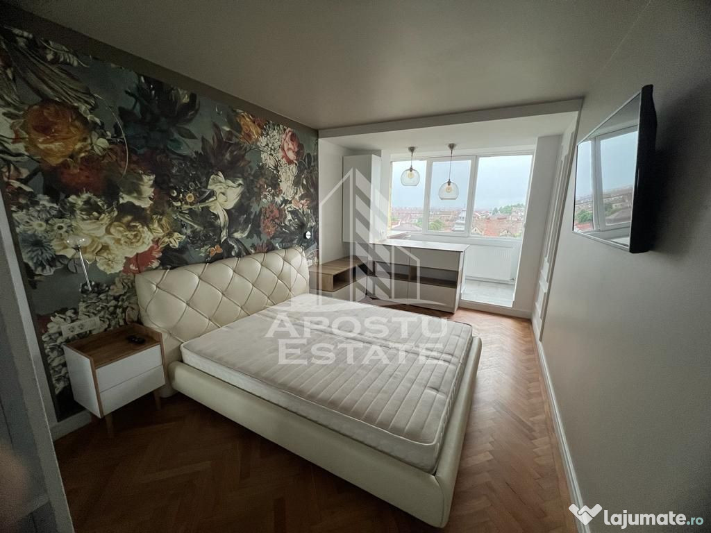 Apartament de LUX cu 3 camere, semidecomandat, in zona Ce...