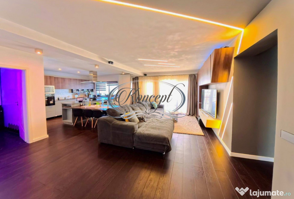 Apartament exclusivist cu terasa si garaj subteran situat in