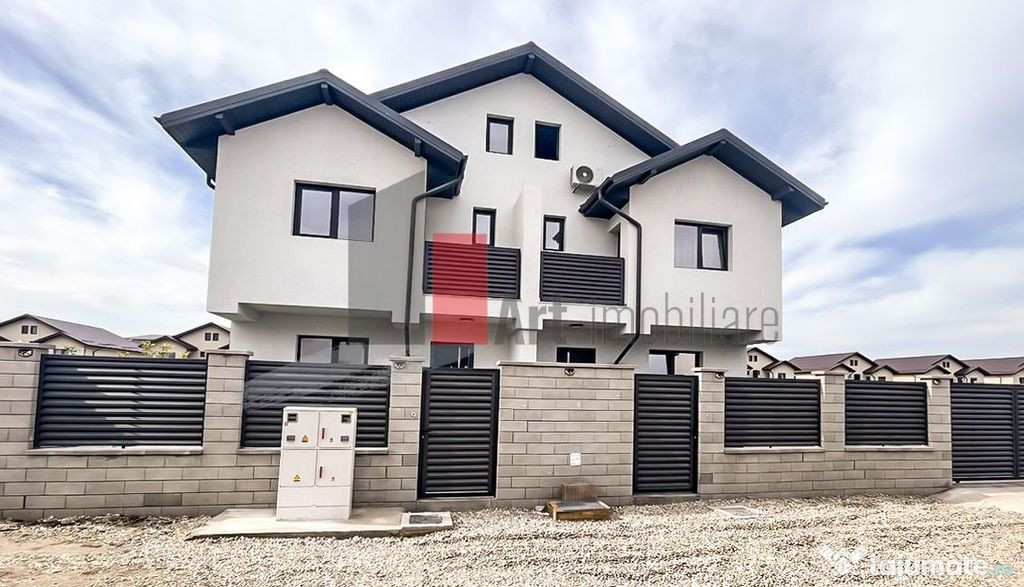 Direct de la Dezvoltator VILĂ TIP DUPLEX – BRAGADIRU S...
