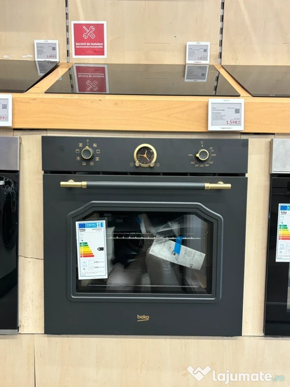 Cuptor incorporabil Beko, electric, clasa A+ cu plită incorporabilă