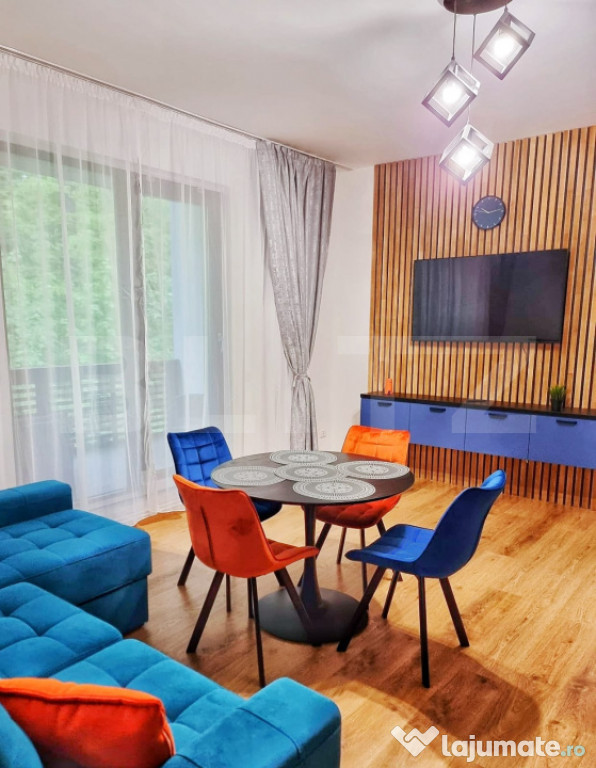 Apartament cu 2 camere, cochet într-o zonă superbă și li