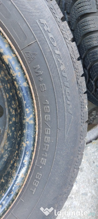 Roți cu cauciucuri M+S 185/65 R15