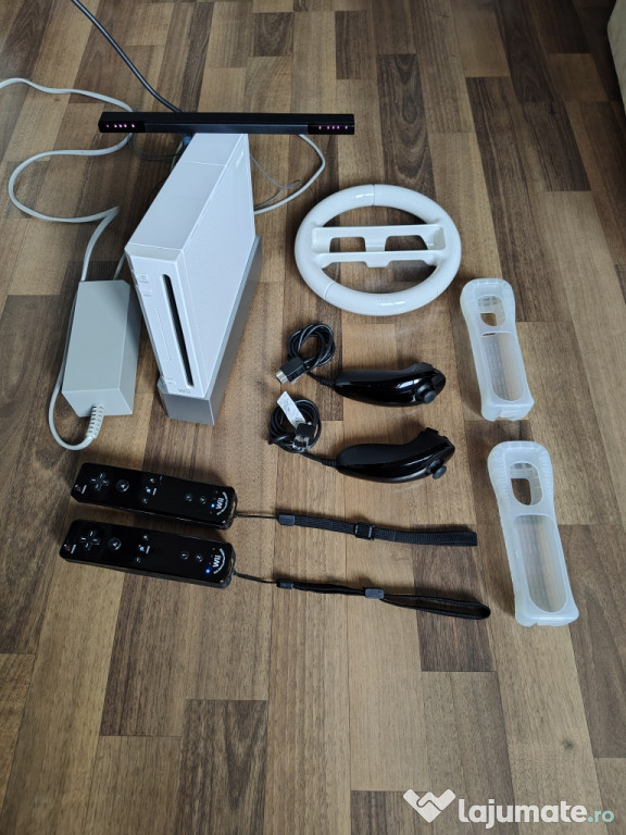 Nintendo Wii Modat Hdmi 30 jocuri perfect funcțional