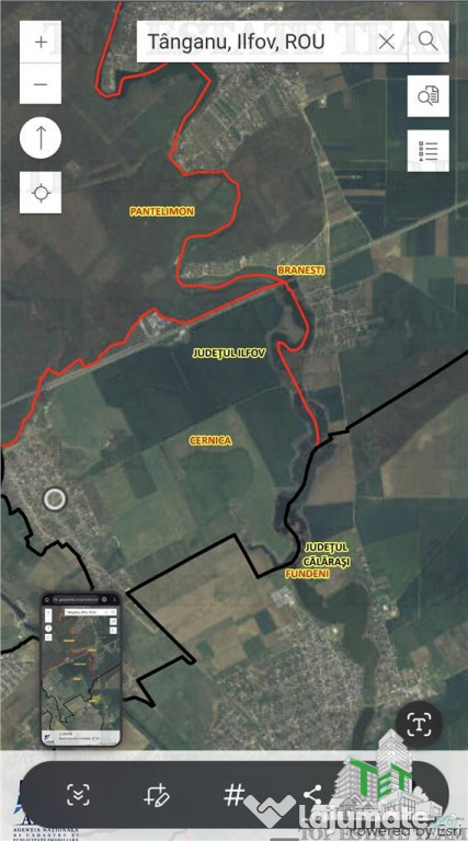 Teren extravilan 18000 mp in Tanganu