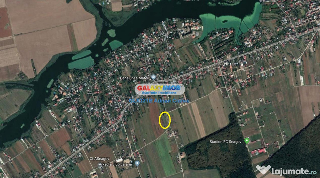 Snagov | Ciofliceni | Teren 520mp | 0% Comision