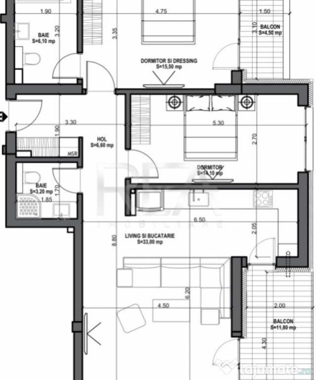 3 camere decomandat in Mosilor la 8 min Metrou Obor