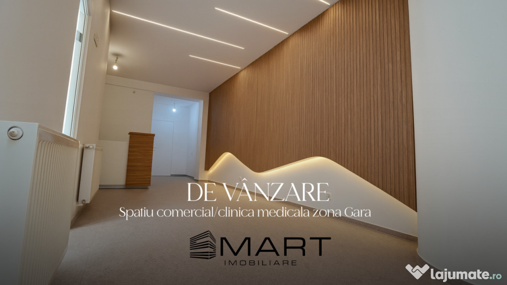 Spatiu comercial pretabil clinica medicala, 200 mp zona Gari