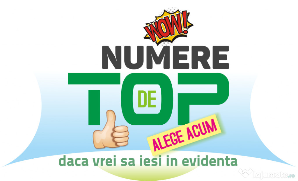 Numere TOP - VIP - UNIC numar aur usor gold platina cartela sim usoare