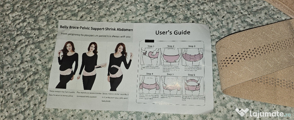 Centură pentru sustinere gravide