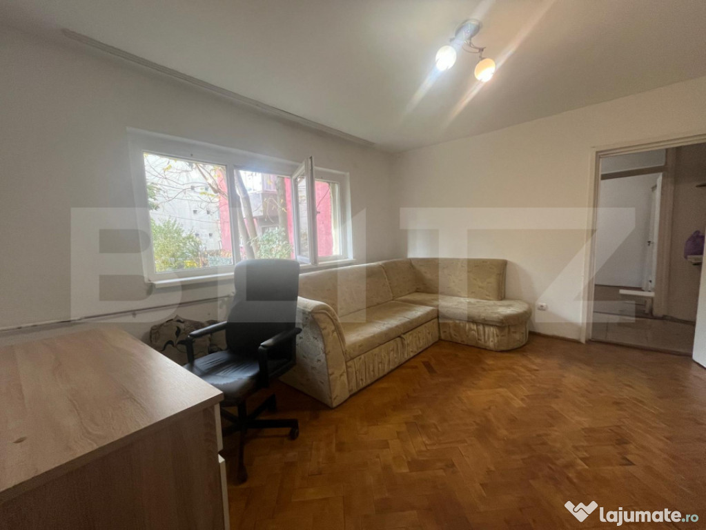 Apartament cu 2 camere, parter Zona Lipovei + boxa demisol