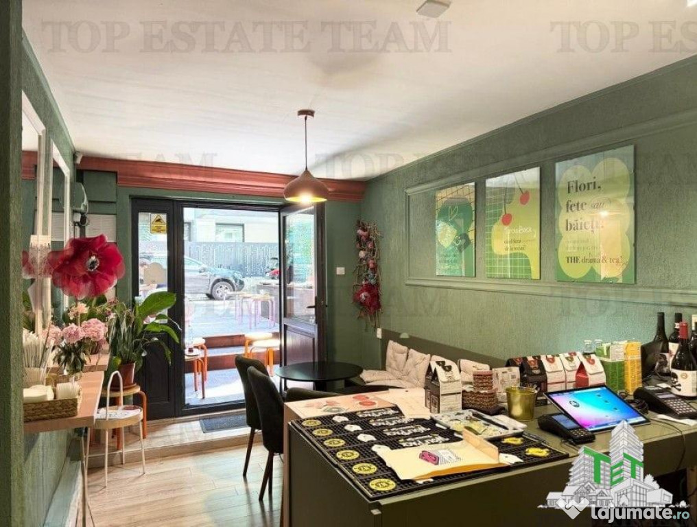 Spatiu comercial-venit lunar la cheie.