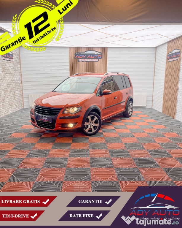 VW TOURAN CROSS, 2.0 Diesel,Garantie 12 luni, buy-back,Rate-fixe