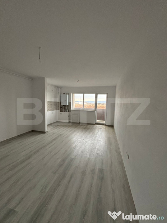 Garsonieră decomandată în Subcetate City Sânpetru, 37 mp