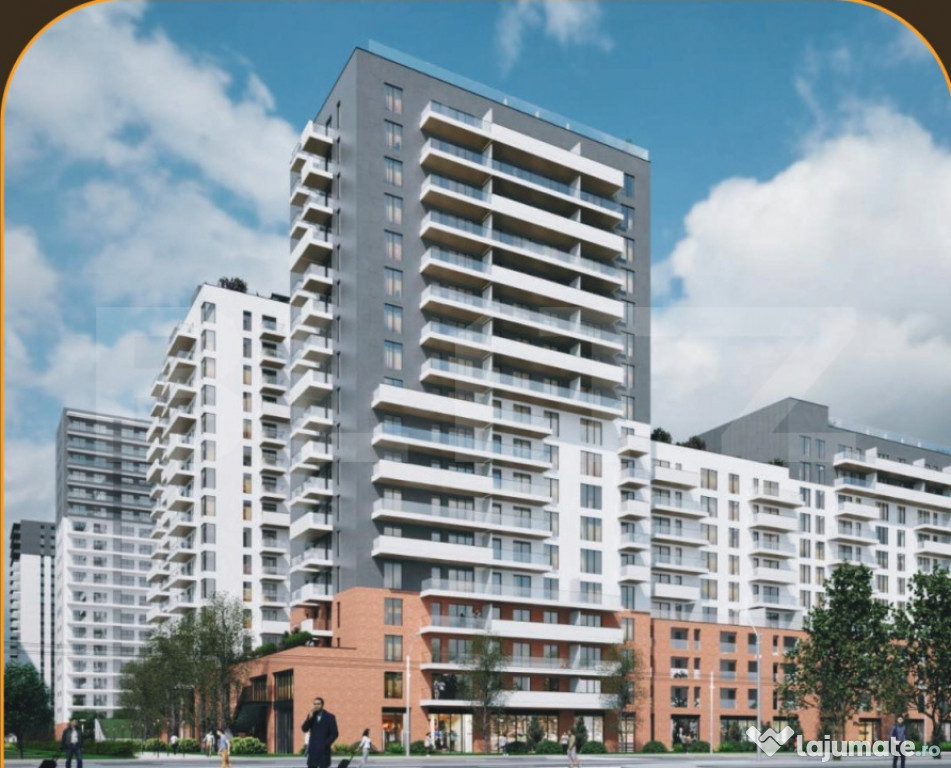 Apartament 2 camere 60 mp in Ansamblul Skylight Residence-zo