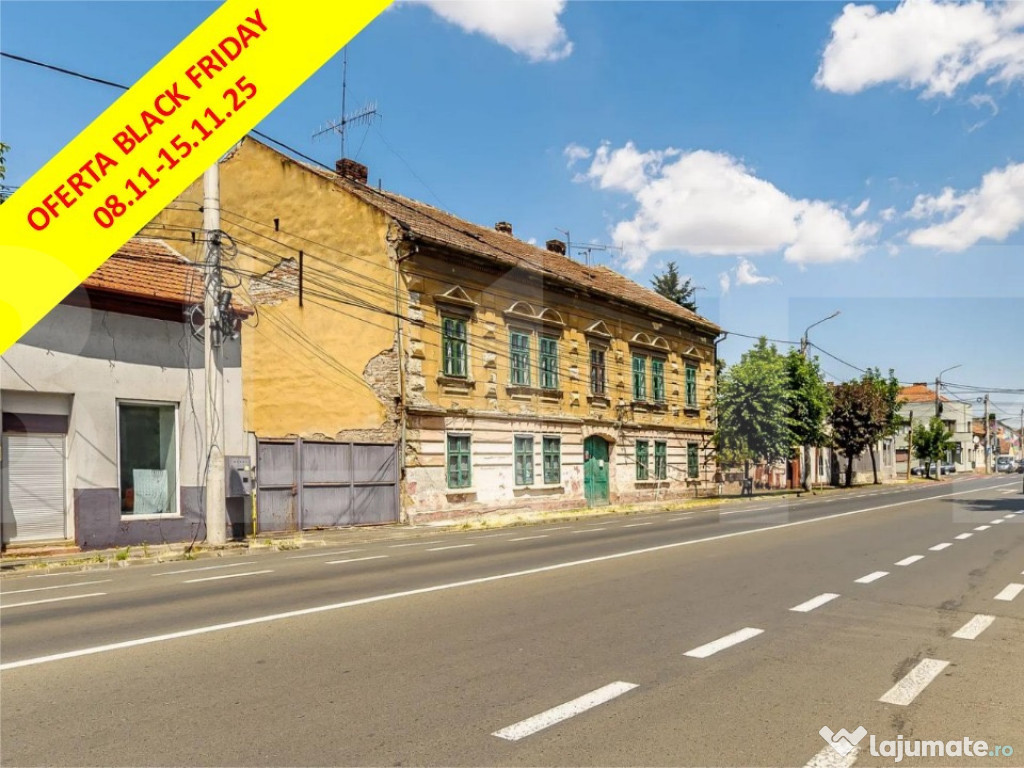 OFERTA DE BLACK FRIDAY! Casa + Teren 1015mp, A. Saguna