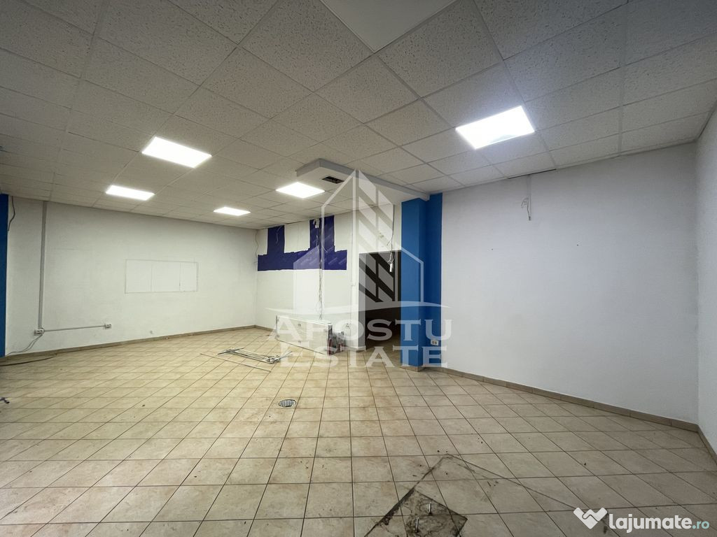 Spatiu comercial cu vad, 98 mp, langa Piata Aurora, zona ...