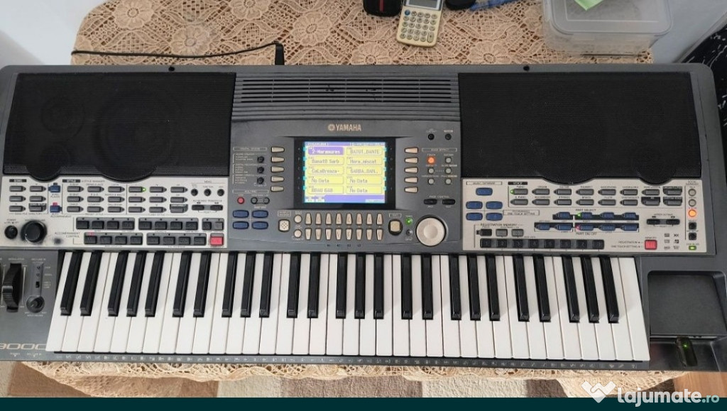 Orga Yamaha psr 9000 v3 cu sdcard și emulator disketa