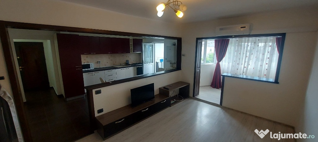 Piata Mioritei-apartament 3 cam dec-renovat/centrala/AC/2 balcoane/PVC