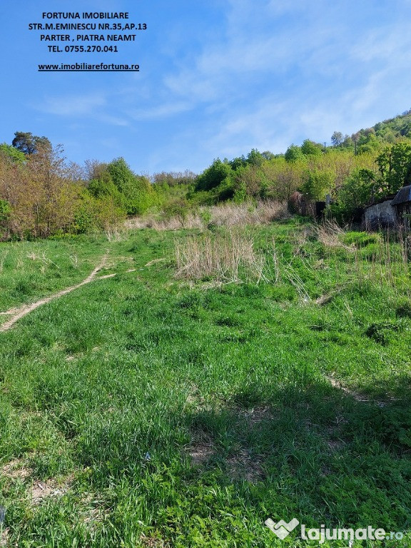 Teren intravilan Piatra Neamt, zona Darmanesti