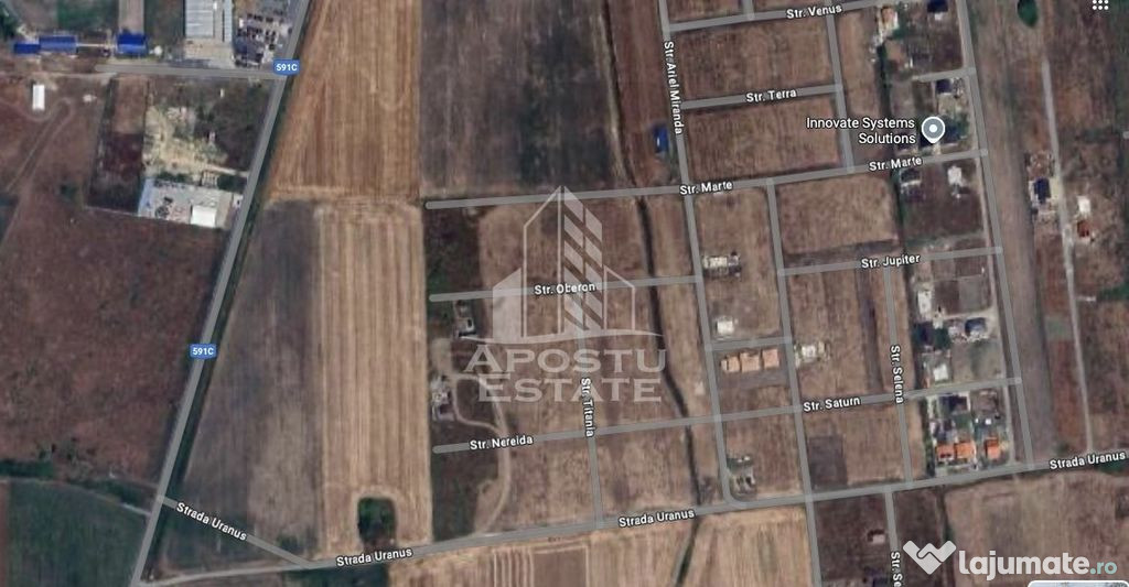 Teren 602 mp, Sacalaz, zona de case noi, zona La Pausa