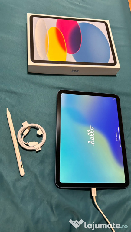 IPad 11, 128 GB, WiFi, Blue + Zoopie Pen cadou