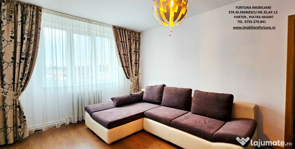 Apartament 3 camere,echipat complet,cu boxa,zona Lic.Informatica/Orion