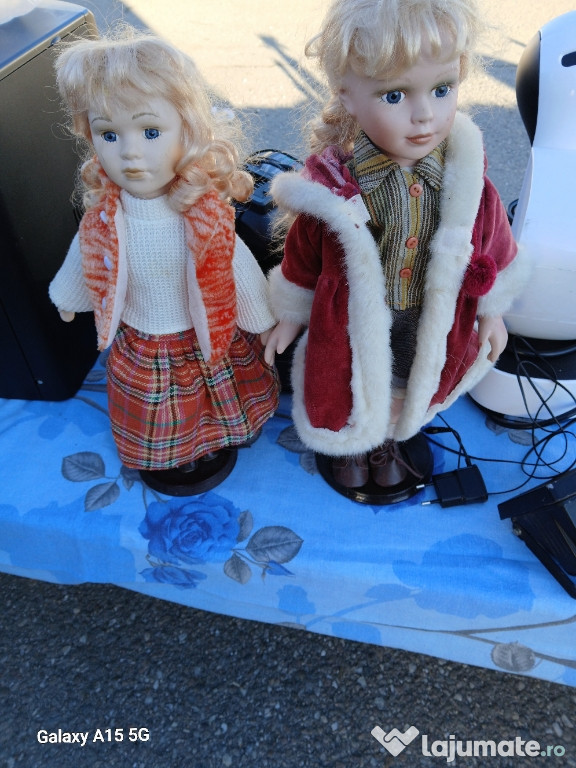 Păpuși din porțelan de colectie