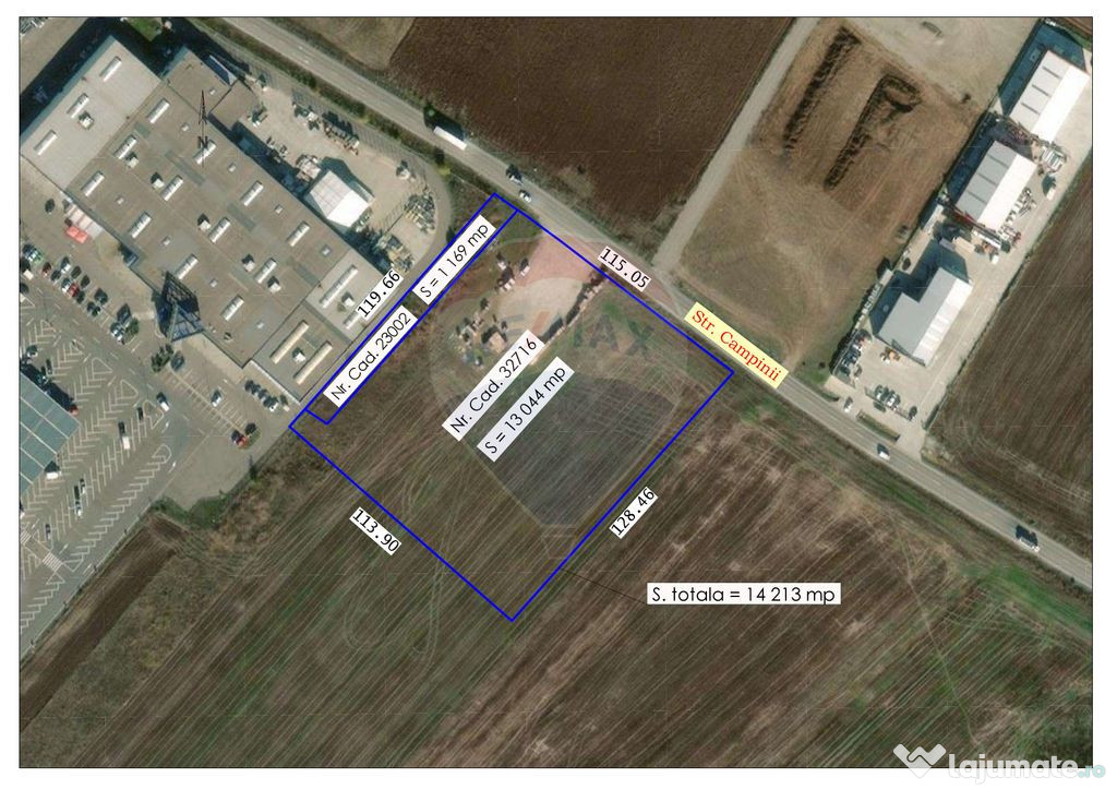 De vânzare teren intravilan 14,213 mp în Păulești, ju...