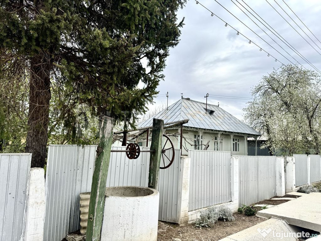 Casa 3 camere+anexe, teren 2400 mp, Damienesti Bacău