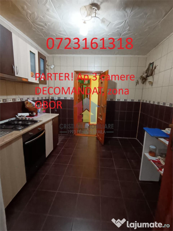 3 camere parter, STRADAL, confort 1, Obor