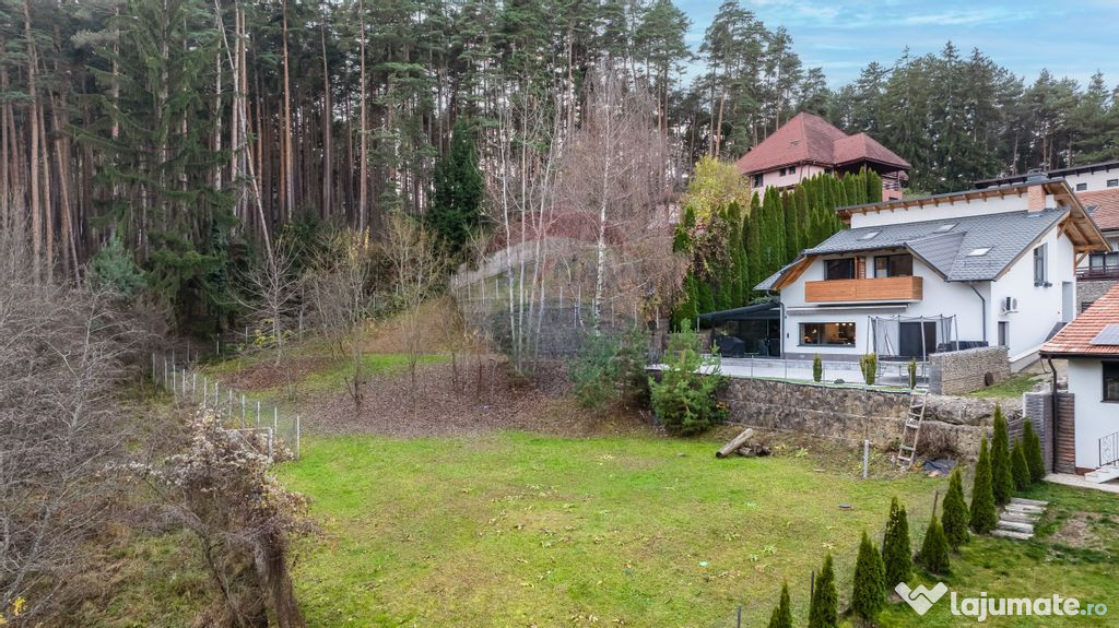 Vila moderna cu vedere spre padure Poiana Angelescu