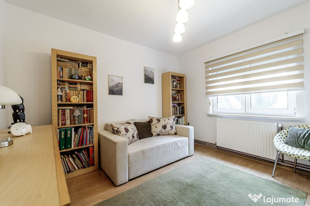 Apartament cu 2 camere decomandat si amenajat, etajul 2, ...