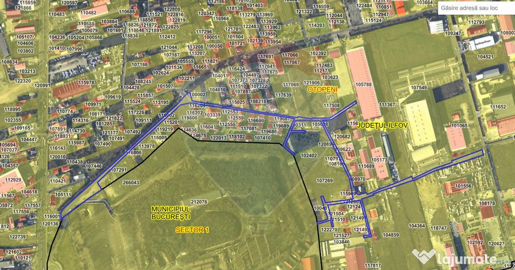 Teren 2,510mp Otopeni / Strada Oasului
