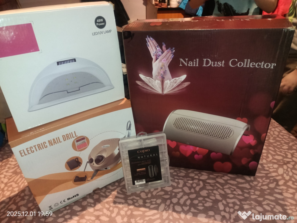 Kit complet pentru manichiură/pedichiură