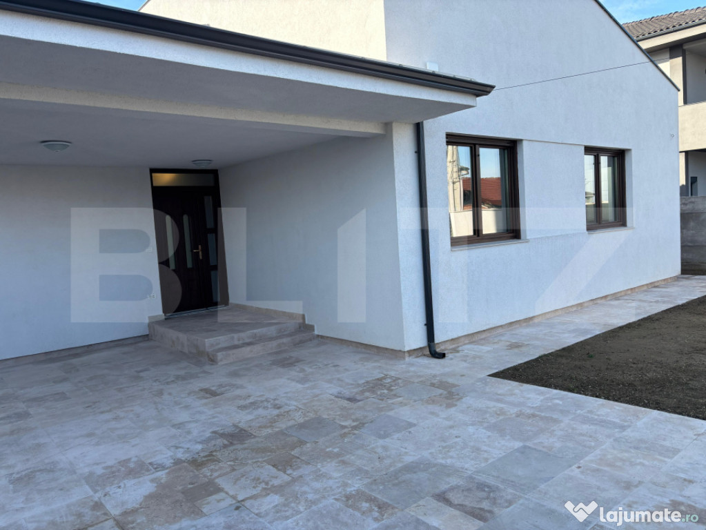 Casă individuală modernă în Ghiroda – zonă rezidenți