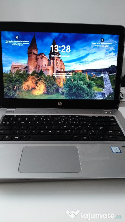 HP ProBook 440 G4, i7, 16GB RAM, SSD 256GB, Full HD, amprentă