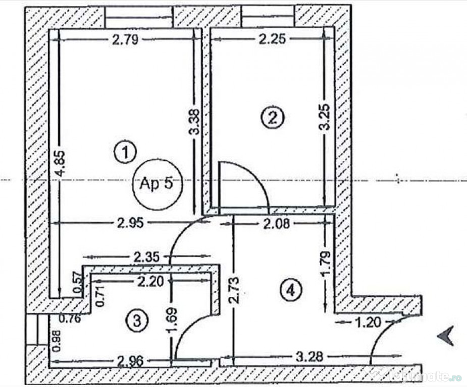 Studio mob-util complet, investitie, la 3-5min de metrou ...