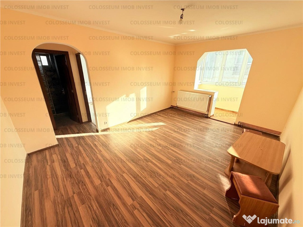 Apartament cu 2 camere,semidecomandat - zona Tractorul