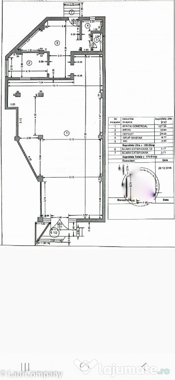 Spatiu comercial , cabinete , birouri Central Pitesti