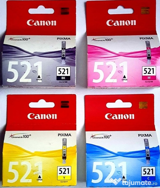Cartuse originale cerneală CANON CLI-521