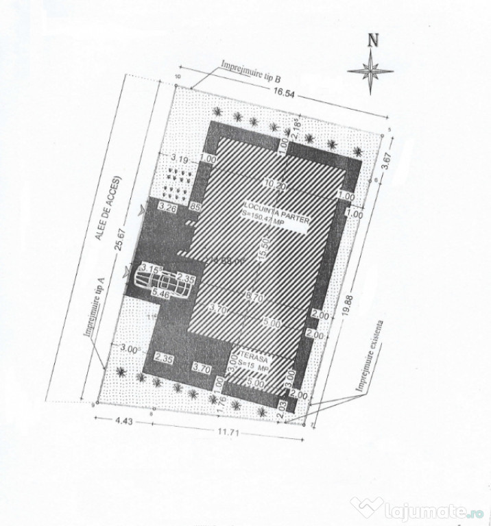 Teren intravilan 400 mp de vanzare, Valu lui Traian