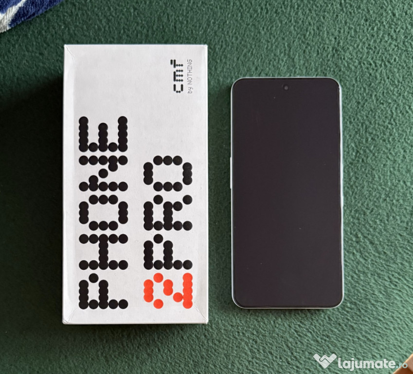 Nothing CMF Phone 2 Pro impecabil plus două huse