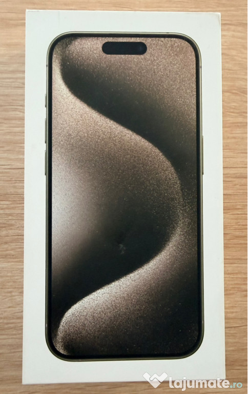 Iphone 15 pro natural titanium - in garantie